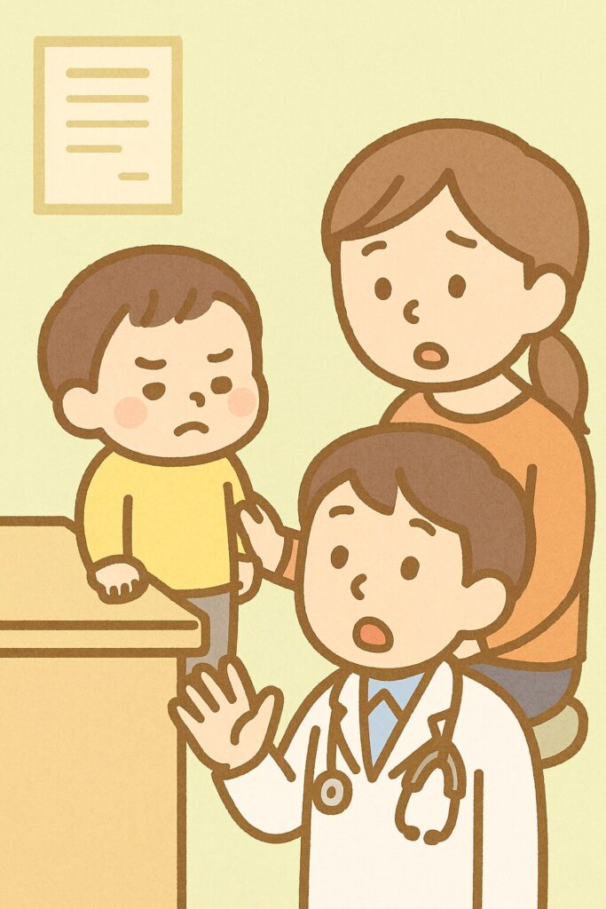 シーン2_小児科で予想外の結果