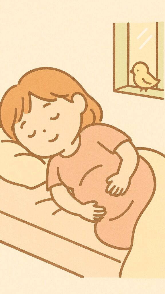 シーン3_午前中は安静に過ごす時間