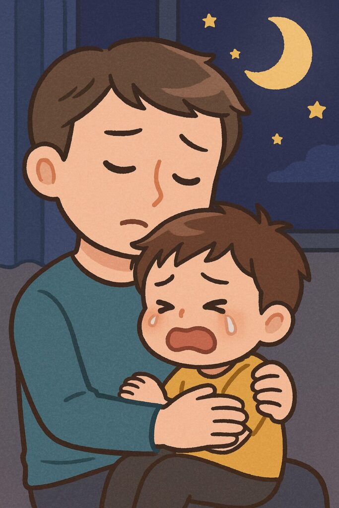シーン4_さいご：寝ぐずりと安静ゼロの夜