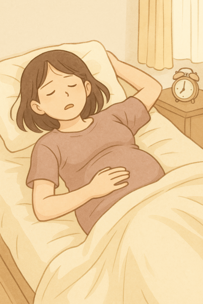 ママの寝不足と疲労
