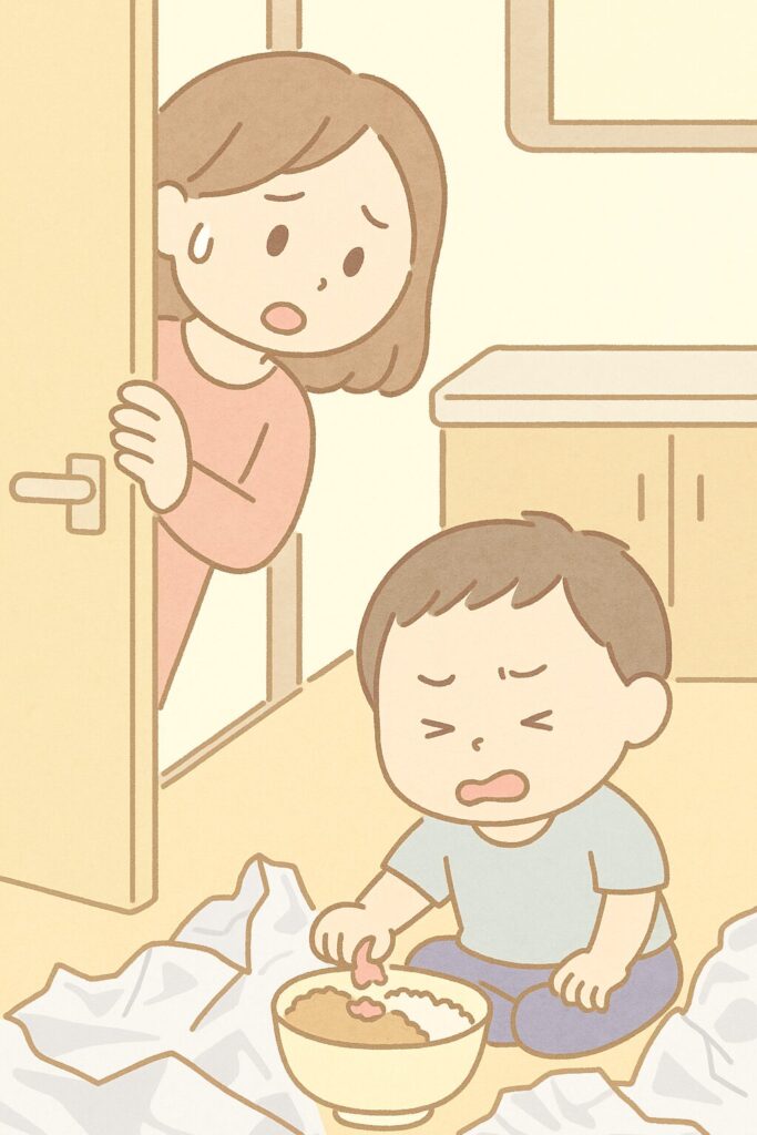 シーン5_聞こえてきたガサガサ音
