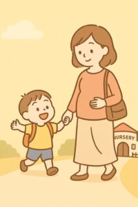 シーン1_保育園再開の朝