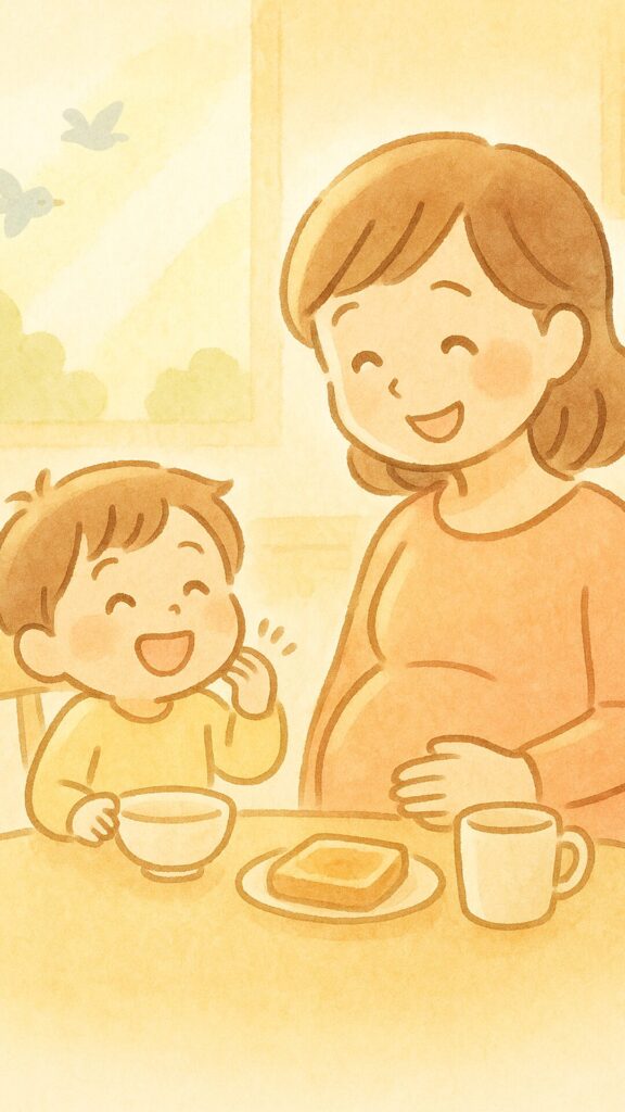 シーン1_熱が出なかった朝の安心