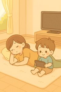 シーン1_真夏の午前はだらだらモード