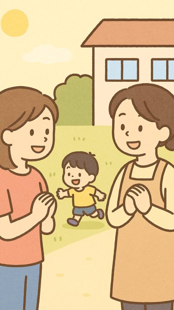 シーン3_「誰とでも仲良くできますね」の言葉にほっこり