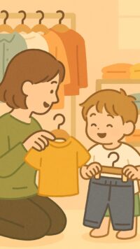 シーン5_ユニクロでお着替え