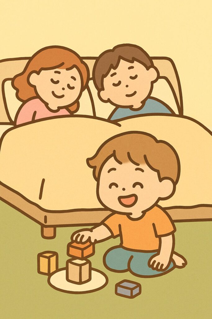 シーン6_お昼寝できない…でも元気！