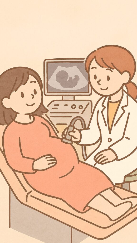 シーン6_午後はママの産婦人科健診へ