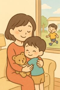 シーン6_甘えん坊だけど外では成長の姿