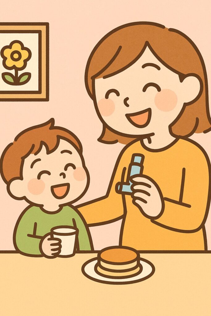シーン7_お薬ミッション完了の達成感