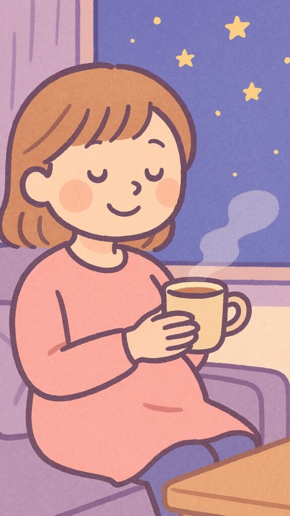 シーン7_それでも乗り切れた1日にホッ