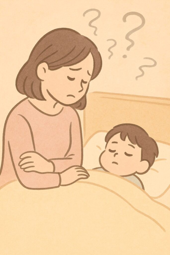 シーン8（またあの風邪？ママの不安）
