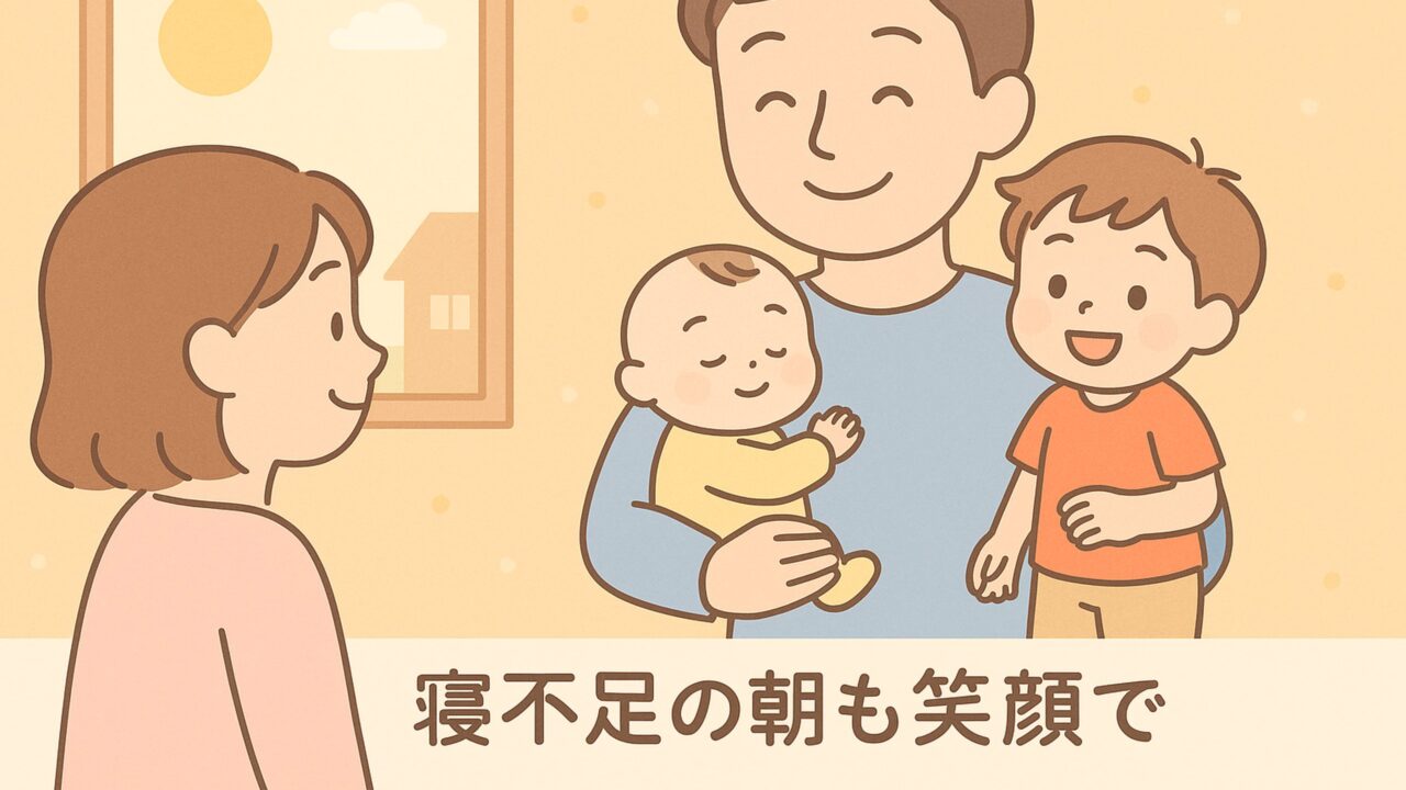 20250916_【2歳と0歳】寝不足の朝、それでも笑顔が戻ってきた日
