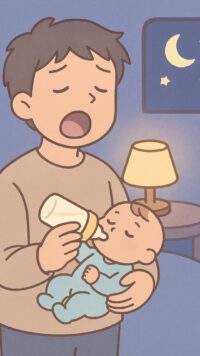 シーン1_夜のミルクタイム