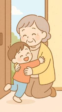 シーン2_おばあちゃんとの再会の喜び