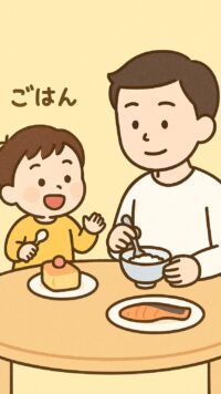 シーン2_元気いっぱいの朝ごはん