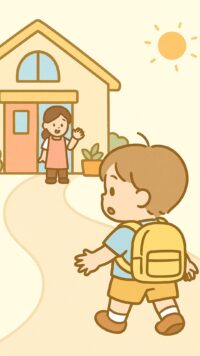 シーン4_保育園への登園