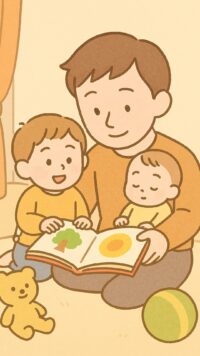 シーン5_午後の絵本タイム