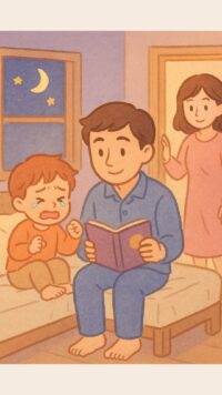 シーン5_寝かしつけ大作戦