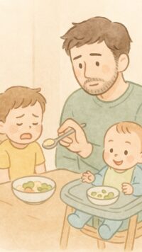シーン5_食事タイムの葛藤