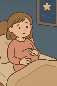 シーン5（ママの体調と夜の不安）
