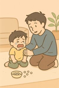 シーン5：ボーロ騒動と涙