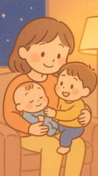 シーン7_夜の団らん