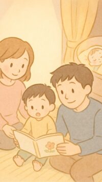 シーン7_絵本と安らぎの時間