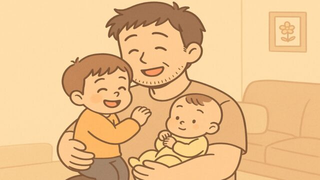 202500911_【深夜の抱っこと突然の嘔吐】2歳児と0歳児、波乱の一日