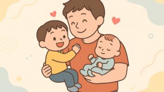 20250909_【兄のやさしさに胸がじんわり】2歳差兄弟の穏やかな一日