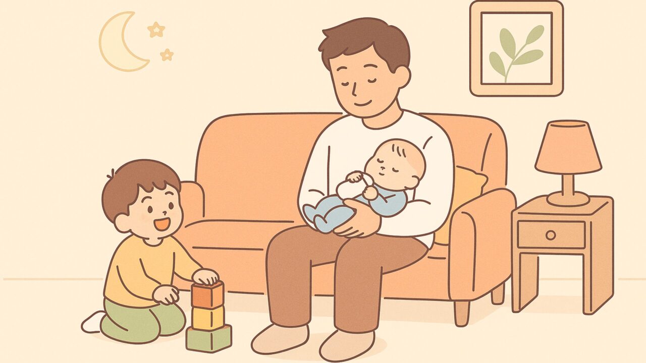 20250910_【二人育児の日常】夜のリズムが整ってきたある日