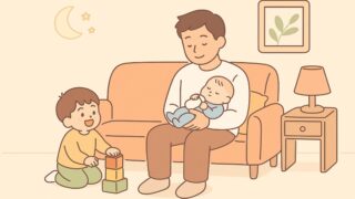 20250910_【二人育児の日常】夜のリズムが整ってきたある日