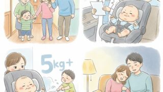 20251004_生後1ヶ月健診の舞台裏：5kgオーバーの小さな社長と、波打つママの心