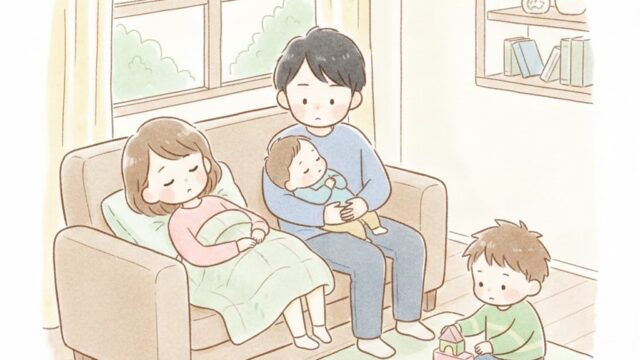 20251009_どんよりママの不調と、パパとそうちゃんの耳鼻科大冒険【育児奮闘記】