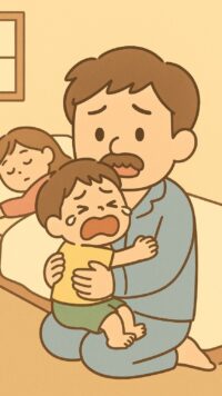 シーン1_朝のギャン泣き