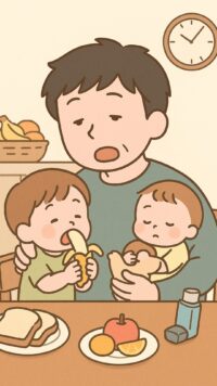 シーン2_朝のドタバタ