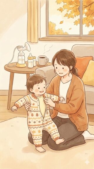 シーン2_秋の空気と朝のルーティン