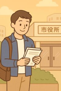 シーン3_市役所で手続き