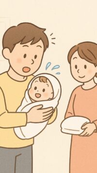 シーン3_沐浴後のびっくりハプニング