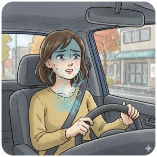 シーン4_不安を抱えて、病院への道のり