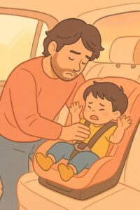 シーン6_アー君のお迎えとチャイルドシート攻防戦