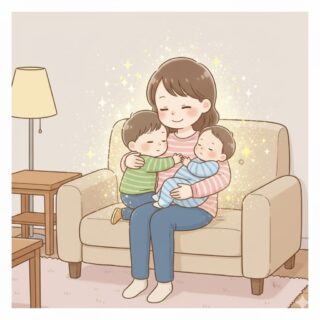 シーン7_子どもたちを抱きしめる瞬間