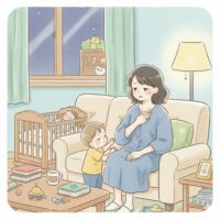 シーン1_ママの呼吸のしづらさ