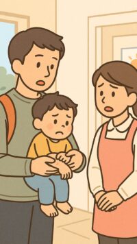 シーン3_虫刺されと保育園でのサポート