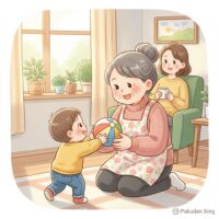 シーン5_おばあちゃんとの時間