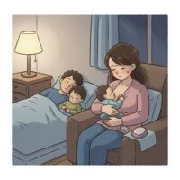 シーン7_夜間の授乳
