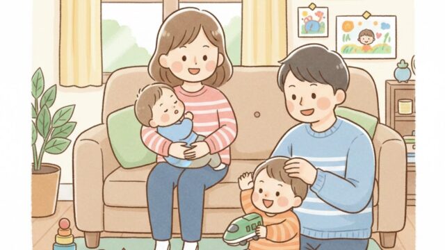 20251007_10月のある日：体調の波とパパの献身に感謝！2人育児のリアル