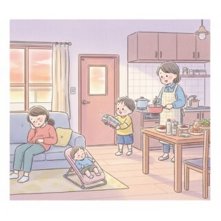 シーン5_心の支え：おばあちゃんの助っ人